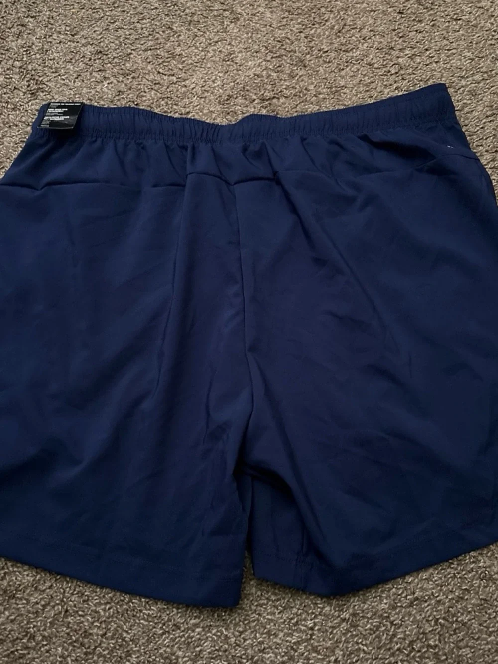 adidas Men’s Navy Performance Running Shorts